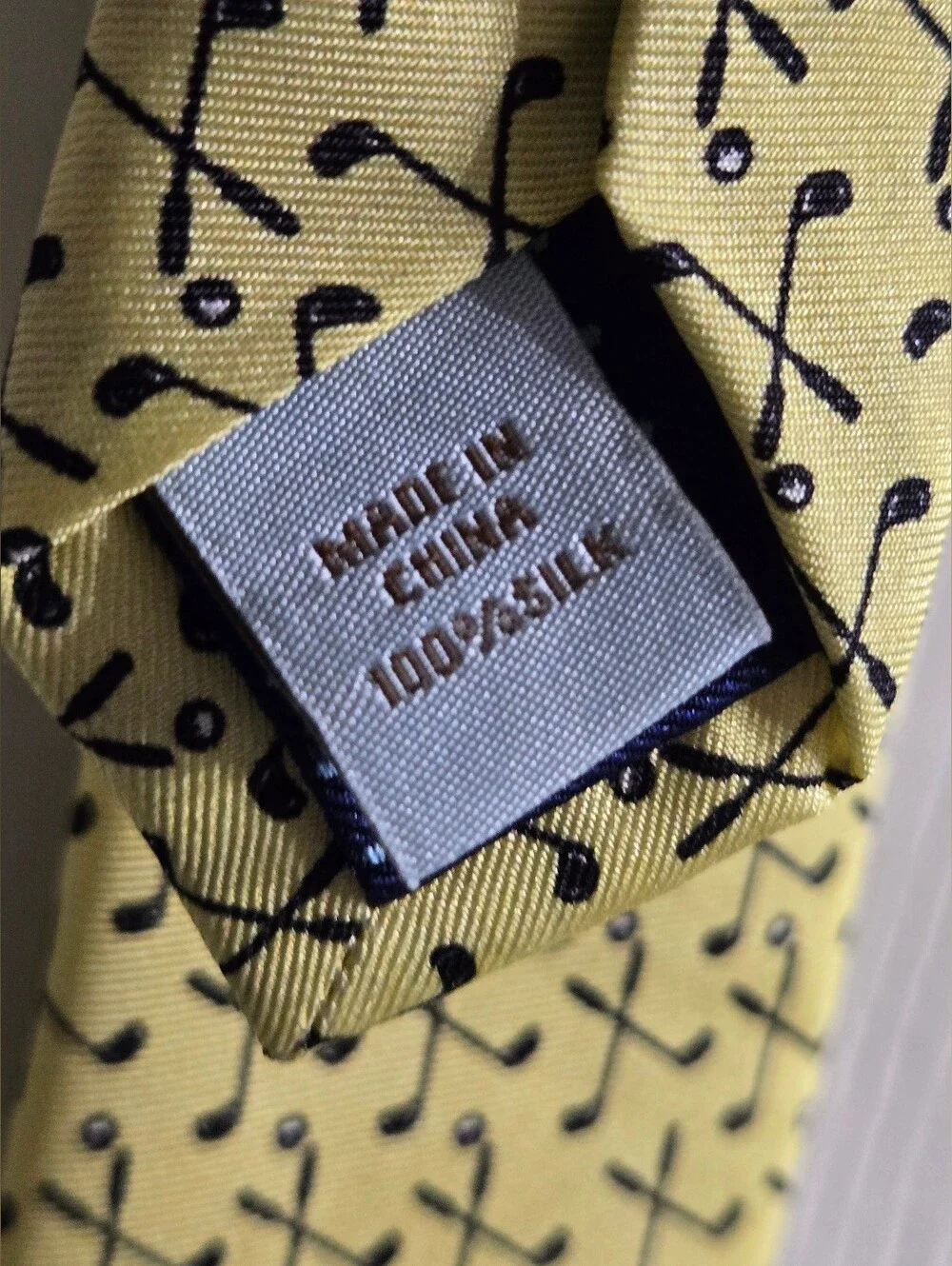 NEW! Class Club Boy’s Tie with Golf Design, golf tie, golfer tie, osfm